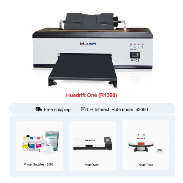 huedrift one dtf printer 13″ a3 l1390