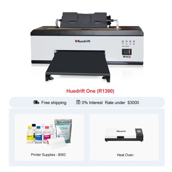 huedrift one dtf printer 13″ a3 l1390