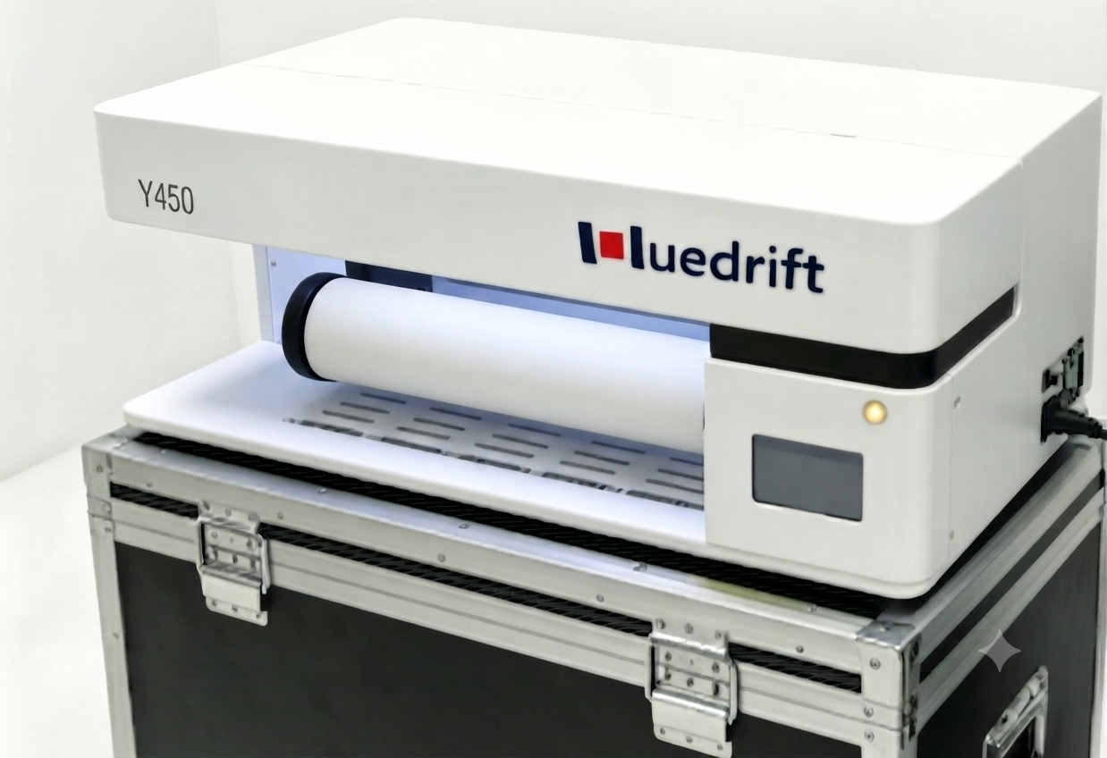 The Y450 desktop sock printer